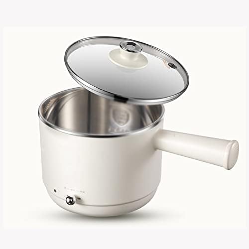 Mini Electric Skillet 1.2L Portable Rice Cooker Non-stick Multi Hot Pot for Travel Office School