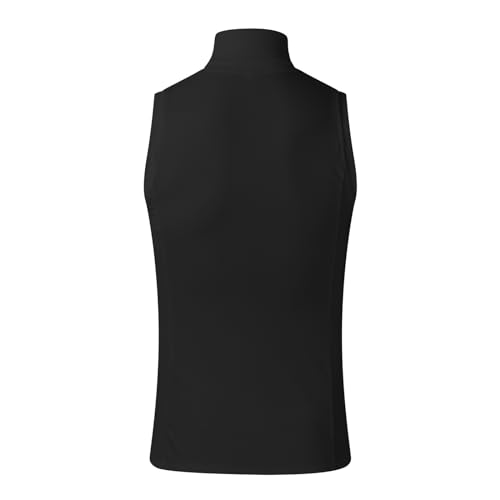 Camisola de hombre a rayas chaleco sin mangas ajustado de corte elegante 4