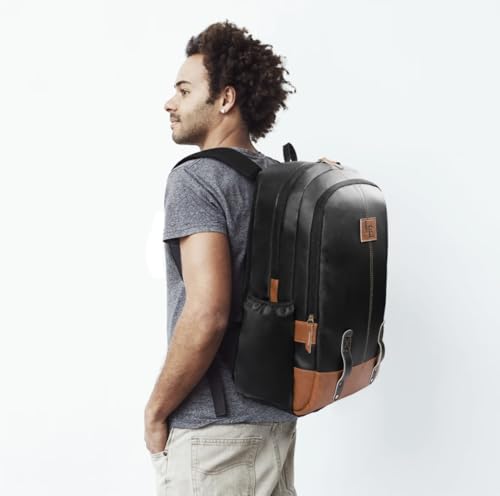Image of Laptop Bag for Men Office Use 20 Litre | Laptop Backpack for Men Waterproof with USB Charging | Office Bag for Man with Laptop Compartment | Travel Backpack Bag for Man