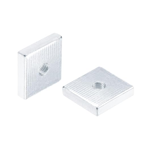 Tool Parts and Accessories Square Nuts M4x13mmx3mm Zinc-Plated Metric Coarse Thread Assortment Kit 200pcs (#CN-140824-14105)