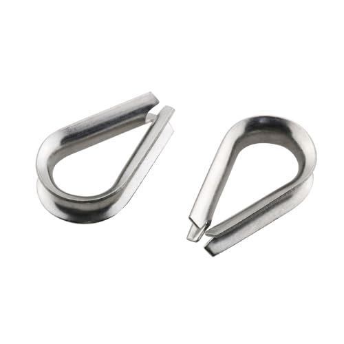 TAODAN 4 peças dedal de aço inoxidável 14 mm ranhurado dedal triângulo dedal proteção corda de fio d