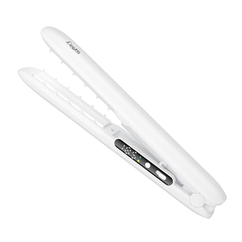 Plancha de Pelo Mini Inalámbrica y Con Cable Dual Leeko miniatura 1