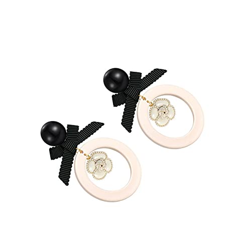 Pendientes de camelia en plata 925 de alta gama para mujer 3
