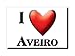 Enjoymagnets Aveiro (AV) Souvenir IMANES DE Nevera Portugal Aveiro IMAN Fridge Magnet Corazon I Love