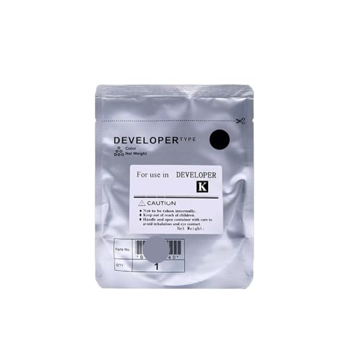 Développeur noir MPC6004 poudre 250g contre les traces blanches de cartouche de toner