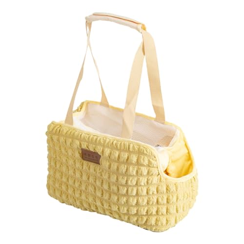 Cat and Dog Carrying Bag | Soft Pet Carrier Bag | Travel Pet Carrier Bag, Comfortable and Secure Transport Carrier Bag for Cats and Small Dogs - Spacious Interior and Breathable Mesh Panels