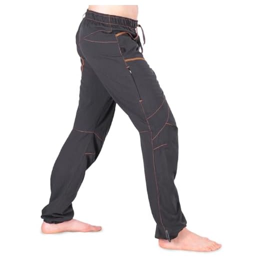 Ucraft Xlite Rock Climbing & Bouldering Pants, Unisex, Lightweight, Breathable, 4-Way Stretch Graphite