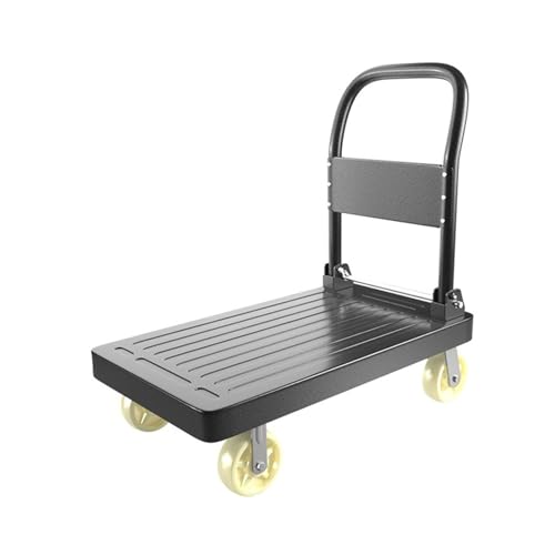 Carretilla plegable multiusos con ruedas de nailon de 6 pulgadas miniatura 1