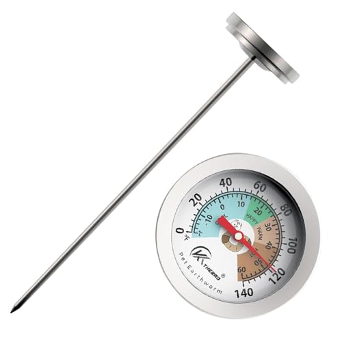 Soil Temperature Gauge Easy-to-Read 7 Inch