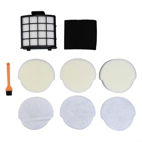 Yuanpgky Kit de filtros de repuesto para aspiradora vertical Shark NZ850 NZ850UK AZ912 AZ912UK, incluye 1 filtro HEPA, 3 de espuma, fieltro y limpieza
