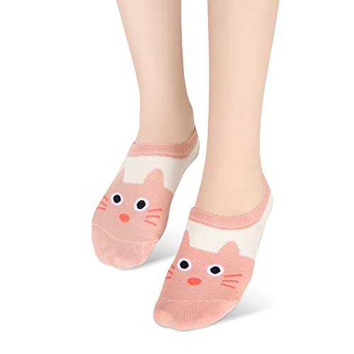 Image of Benefeet Sox Funny No Show Socks Womens Girls Fun Animals Novelty Low Cut Socks Cute Crazy Sock Non Slip Christmas Gifts