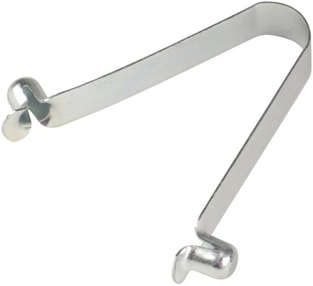 Concrete Button Handle Replacement Double Button Clips (10 Pack)
