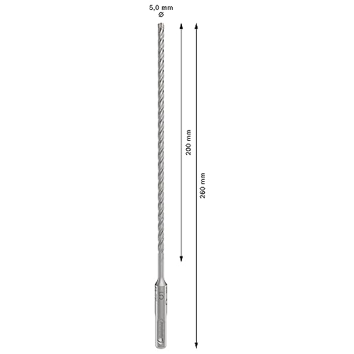 Bosch 1x PRO SDS plus-5X Hammerbohrer, 5 x 200 x 260 mm – Ansicht 4