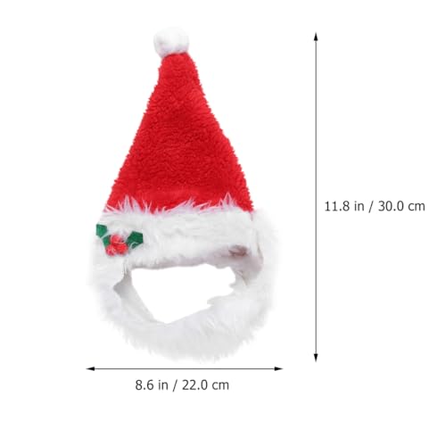 Disfraz de Navidad para Perro con Sombrero y Bufanda miniatura 3