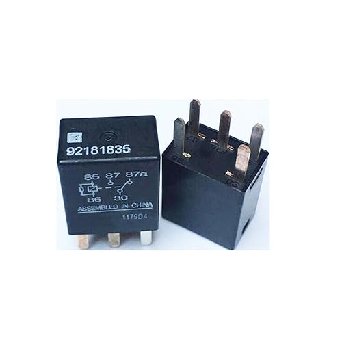 Relais 92181835 12VDC à 5 broches pour circuit imprimé automobile