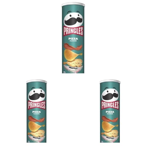 Pringles Pizza 185 gr (Paquete de 3)