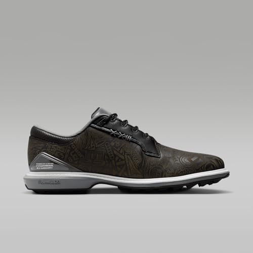 Image of Jordan ADG 5 Golf Shoes (FQ6642-003, Black /Cool Grey /White)
