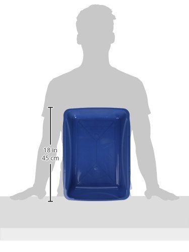 Arenero Mediano para Gatos Petmate 16.05 x 12.05 x 4 pulgadas miniatura 3