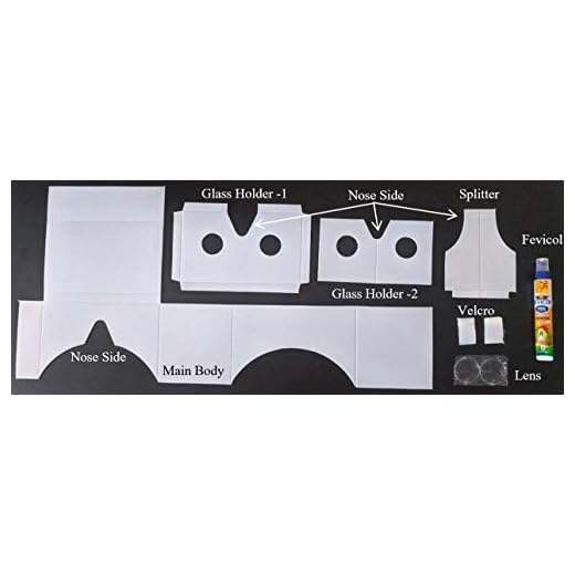 Simulation Centre Google Cardboard VR Box - DIY Kit - Do It Yourself