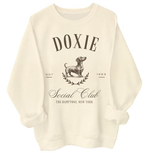 Dachshund Social Club Sweatshirt, Doxie Social Club Sweatshirt, Dachshund Mom Sweatshirt, Unisex Dachshund Sweatshirt