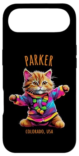 Parker Colorado USA yL[gŃJtȃ_XLbgfUC X}zP[X iPhone Air p