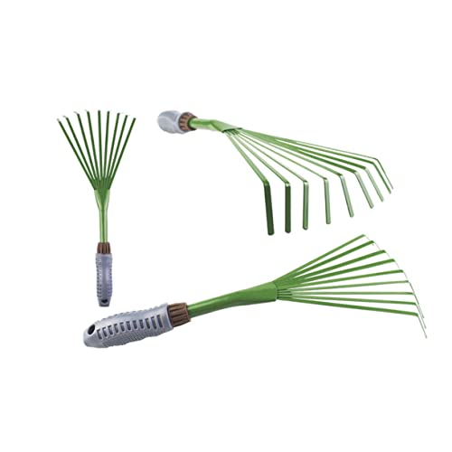 YARNOW 6 Pçs Dentes Para Cultivador De Jardim Colher Ancinhos Suprimentos De Folha Ancinho Deslizame