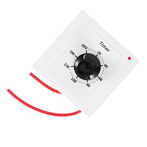 Ciieeo Temporizador Digital Programable 4-15a con Interruptor Automático y Cuenta Regresiva de Dos para Enchufe Eléctrico Doméstico, Control de Corriente Conmutada con Luz Indicadora