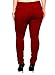 1826 New Stretchy Ponte HIGH Waist Womens Plus Size Pants Skinny Leg Size PL2676 (22, Burgandy.)