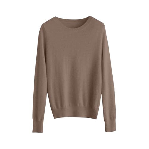 Sweaters for Women 2025 Fall Long Sleeve Crew Neck Soft Warm Pullover Tops Lightweight Casual Knit Sweater4