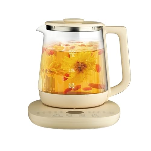 Hervidora Eléctrica de Vidrio 1.5L con Control de Temperatura miniatura 1