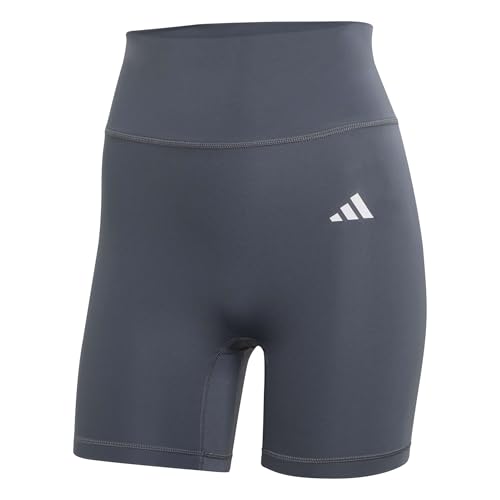 adidas Donna Optime Essentials Workout Short Leggings, onix, M
