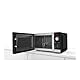 Bosch FEL023MS2 Serie 2 Mikrowelle, 26 x 44 cm, 800 W, Drehteller 27 cm, Quarzgrill, Timer, AutoPilot 8 mit 8 Automatikprogramme, Reinigungsunterstützung, LED-Touchdisplay, Edelstahl