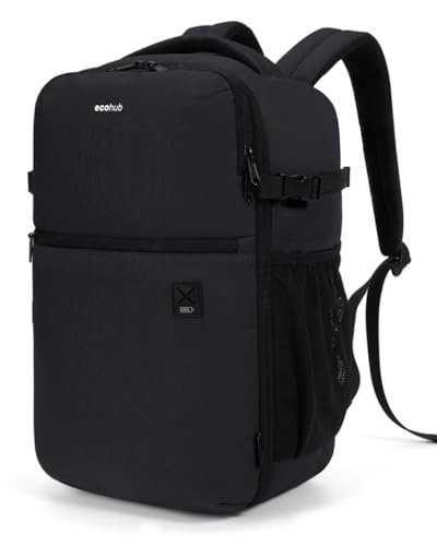 Sac à dos de voyage cabine avion sous le siège ECOHUB 45x36x20 pour vos week-ends