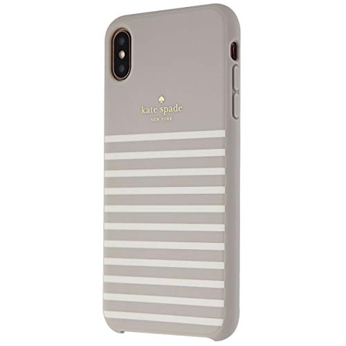 Coque Kate Spade Maui rayée avec protection antichoc et revêtement soft touch élégant