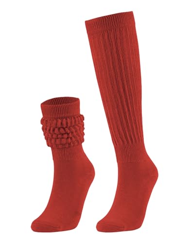 Image of Slouchy Socks for Women Stretchy Knee-High Scrunch Socks Soft Long Slouch Boot Socks