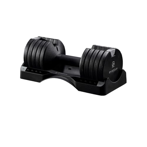 ADJUSTABLEダンベル　5kg〜26kg　可変式　左分 Amazon | 可変式ダンベル 5kg Pure Series ブラック 単品 5段階