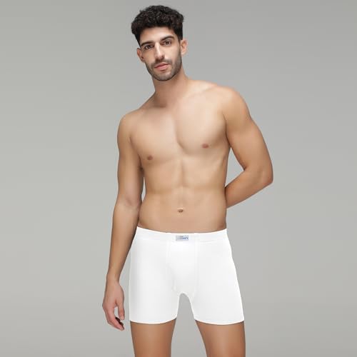 Image of Amul Comfy Men's Trunk Underwear | Soft Outer Elastic | Soft Waistband | Breathable Comfortable Innerwear | Pack of 10 | Color May Vary