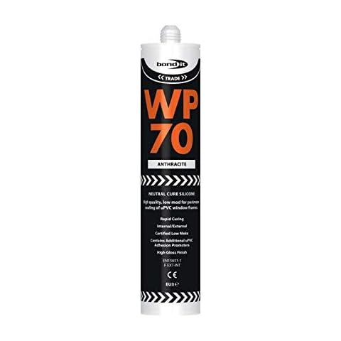 WP70 Silicone Sealant Low Modulus Neutral Cure Anthracite Grey Cover