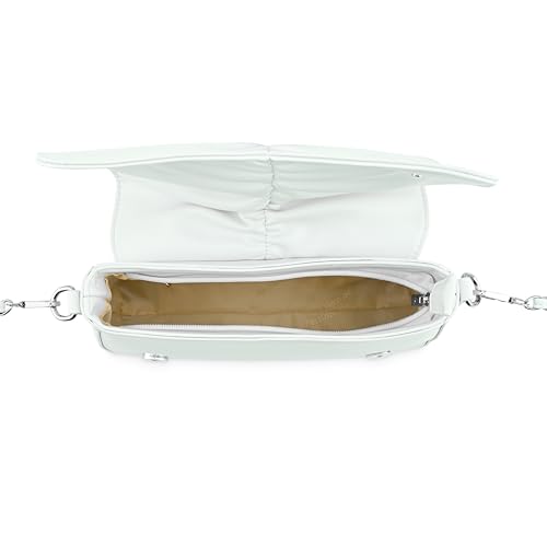 Image of Fastrack Bow-tiful Sling | Faux-Leather Women Handbags| Ladies Purse Handbag | Sling Bag for Casual Carry