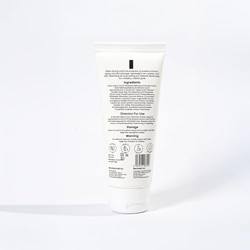 Image of Sunscreen SPF 50 ? Broad Spectrum UVA /UVB Protection | Lightweight, Non-Greasy & Water-Resistant | Daily Sun Protection for All Skin Types 50gm