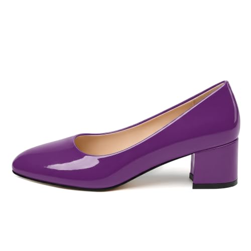 Image of SKYSTERRY Women's Low Heel Dress Pumps Shoes 2 Inch