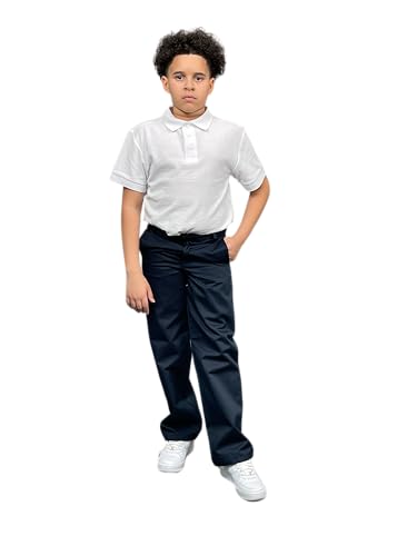 Access Boy's School Uniform Flat Front Pants