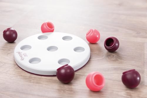 TRIXIE interaktives Katzenspielzeug Cat Activity Solitär, Intelligenzspielzeug für Katzen, Strategie-Spiel zur geistigen Förderung & spielerischem Lernen, ø 20 cm – 4594