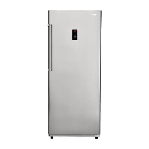 Conserv 17cf Upright Freezer CONVERTIBLE REF Garage Ready 28in wide 110V(Stainless)