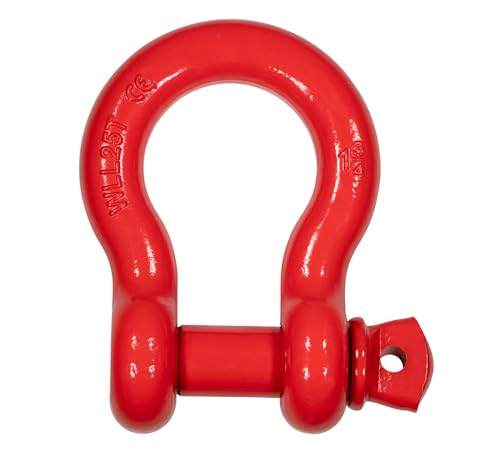 Anchor Shackle 1-3/4" Forged Carbon Steel with Alloy Screw Pin