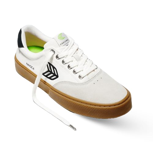 NAIOCA Suede Sneakers, Comfortable Shoes for Women, Lightweight & Sustainable, Versatile Casual Footwear with 100% Vegan Insoles, Rubber Soles