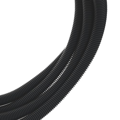 10m Kalitec Elektrowellrohr, 320 N, NW 32, AD 32 mm ID 25 mm, schwarz I Flammwidrig, schlag, druckfest | Für Innen, Außen, Erdverlegung und Beton | Kabelschutz und Leitungsführungssystem