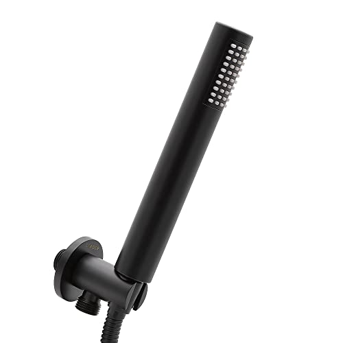 Inbagno Kit doccetta per Doccia Nero Opaco ABS