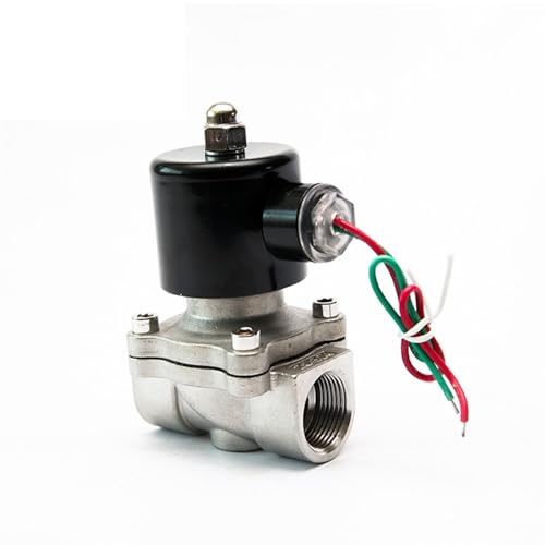 Électrovanne électrique inox 2" 380V normalement fermée BSP - 2