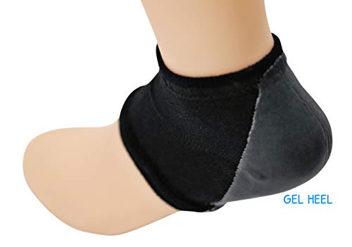 KidSole Gel Heel Strap for Kids with Heel Sensitivity from Severs Disease, Plantar Fasciitis. (Black) (Kids Sizes 1-6, Black)3